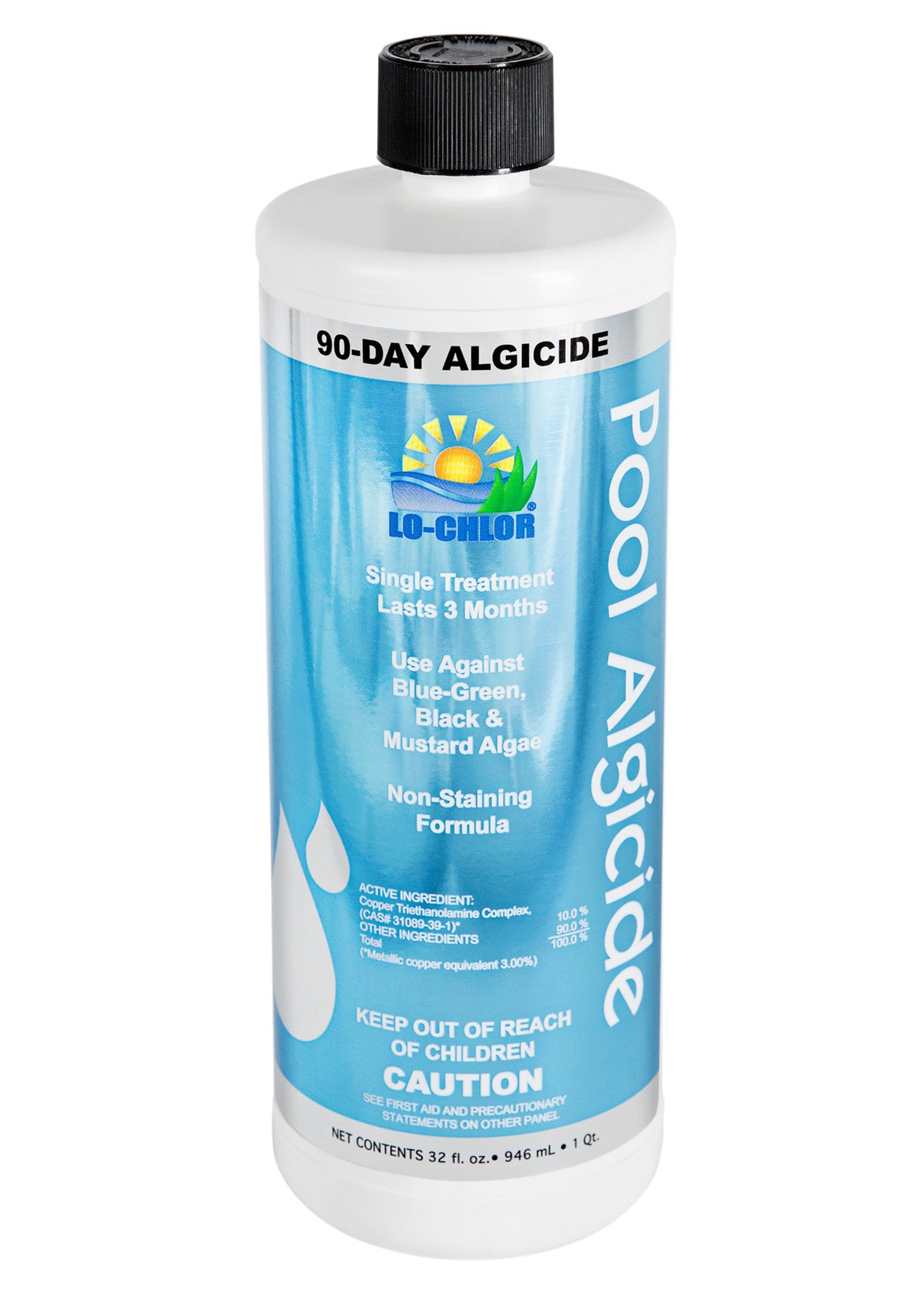 Lo-Chlor 90 Day Algicide, Quart