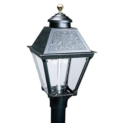 Everglow HK Series Patio and Deck Combo Lamp, Black, Propane, model HKP-PO
