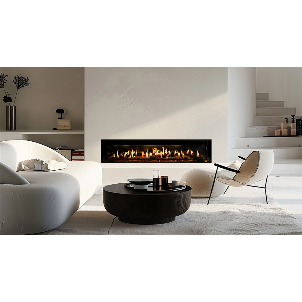 Ortal US180MELXXXXXBXXX Holographic 74 multi-sided electric fireplace