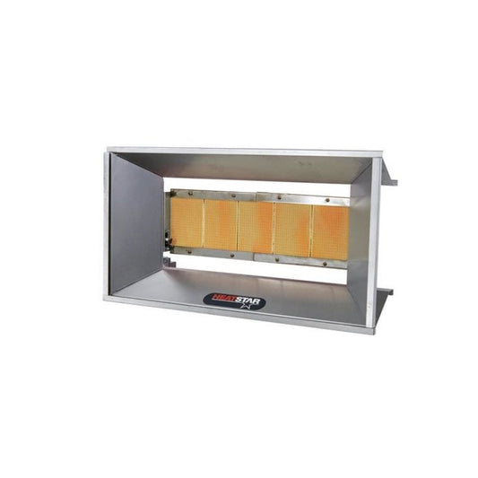 Heatstar HS4040PPNG 40,000 BTU natural gas high intensity overhead radiant heater with Power Pile ignition