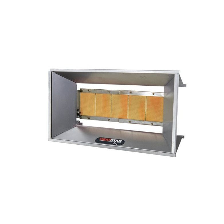Heatstar HS4040PPLP 40,000 BTU propane high intensity overhead radiant heater with Power Pile ignition