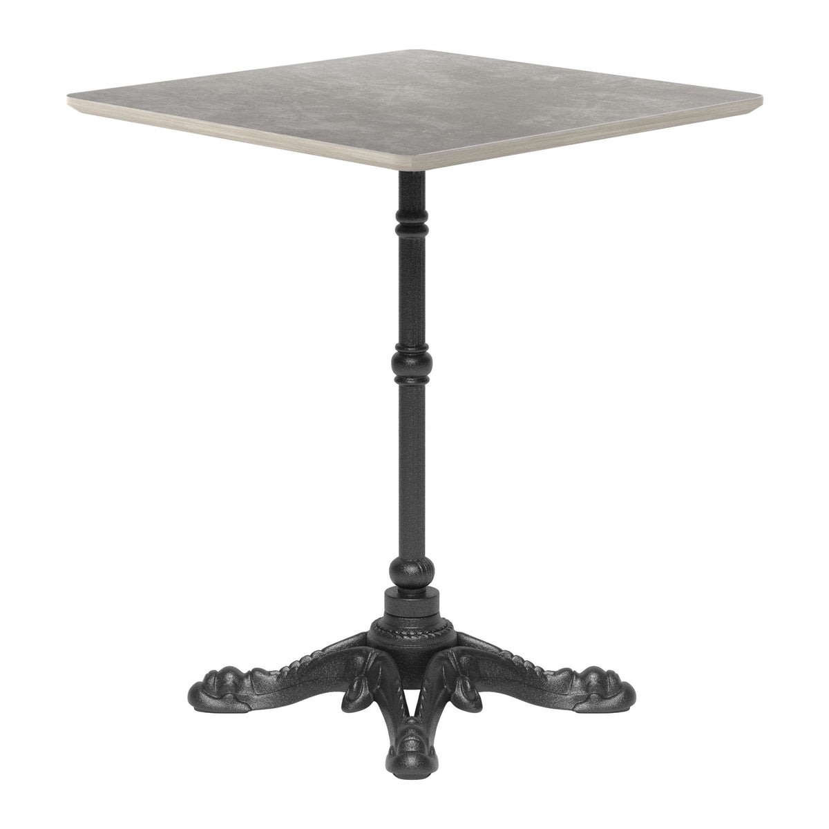 Alfresco Outdoor Patio Dining Table, Gray