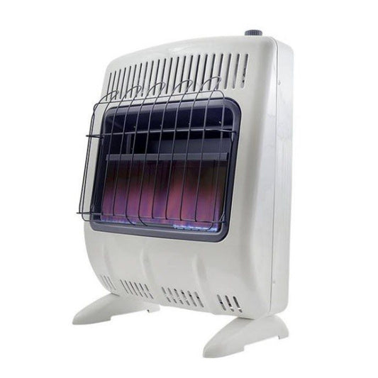 Heatstar HSSVFBF30LPBT 30,000 BTU propane vent free blue flame heater with thermostat