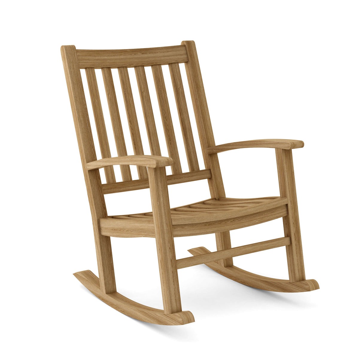 Anderson Teak Palm Beach Rocking Chairs 3-Piece Set