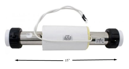 HTR ASSY, REPLACEMENT, 2,25"X15", 5.5KW, CAL SPA W/ I