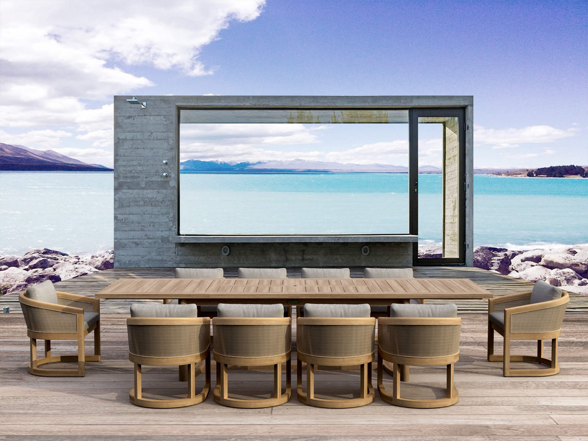 Anderson Teak Catania 11-Piece Dining Set