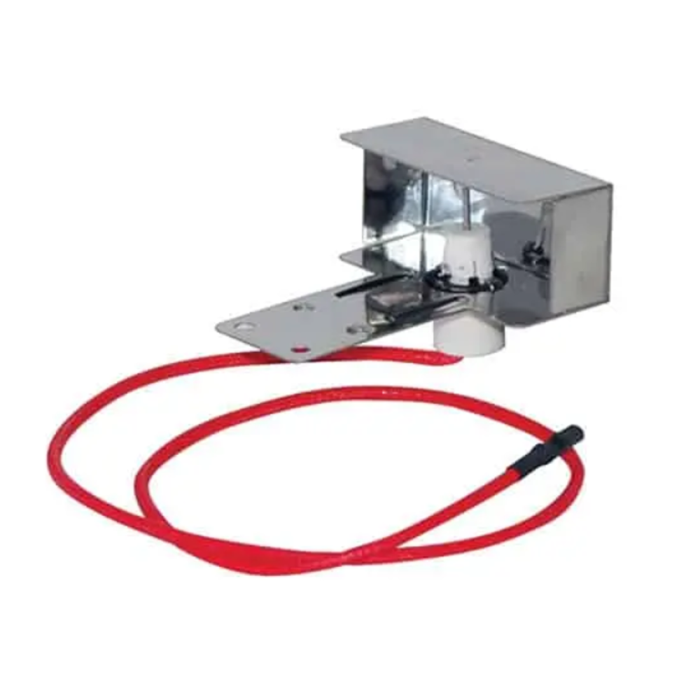 Phoenix Grills tongue style ignitor collector box with porcelain electrode and 20 inch wire