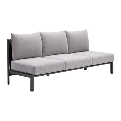 Horizon Outdoor Patio Sofa, Gray