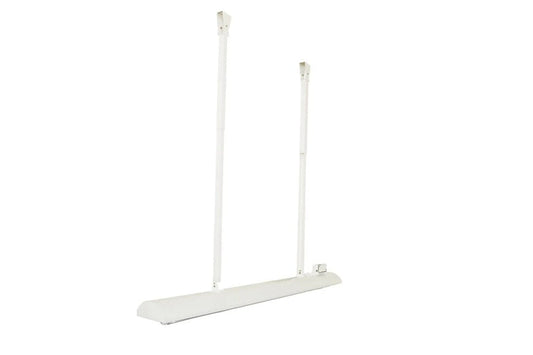 Infratech Drop Mount Extension Pole, Up to 6 ft, White, model 13 1246WH