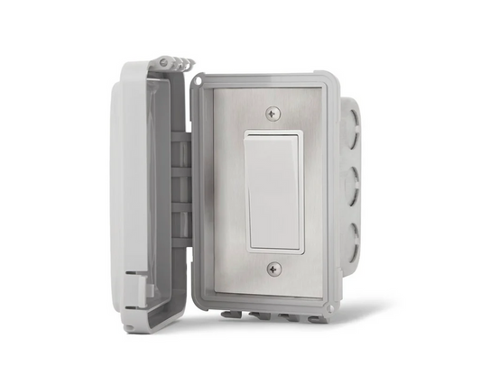 Infratech Single On/Off Switch Flush Mount and Gang Box, model 14 4410