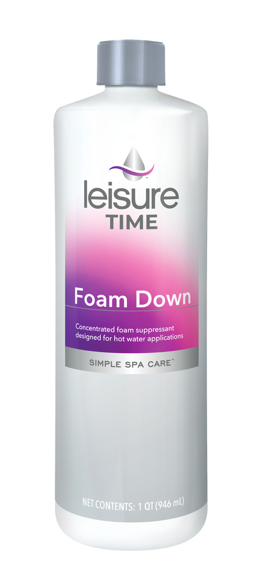Leisure Time Spa Foam Down, 1 qt