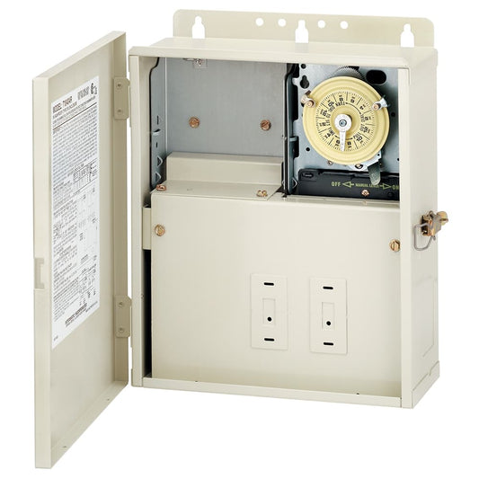 Intermatic 10-1/2" X 12" X 4-1/2" One T104M In Outdoor Enclosur Pool / Spa Sub Panel W/ T104M | T10004R