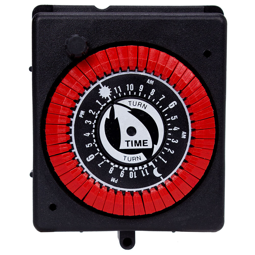 Intermatic 24 Hour Panel Mount Timer, 240V, PF Series, model PB914N66