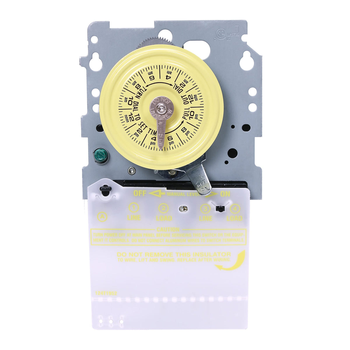 Intermatic Timer Mechanism, 125V, DPST, model T103M
