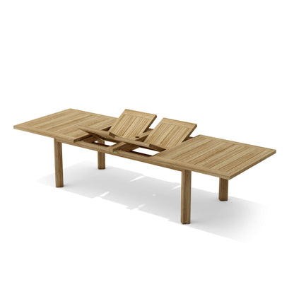 Anderson Teak Chelsea Rectangular Double Extension Table
