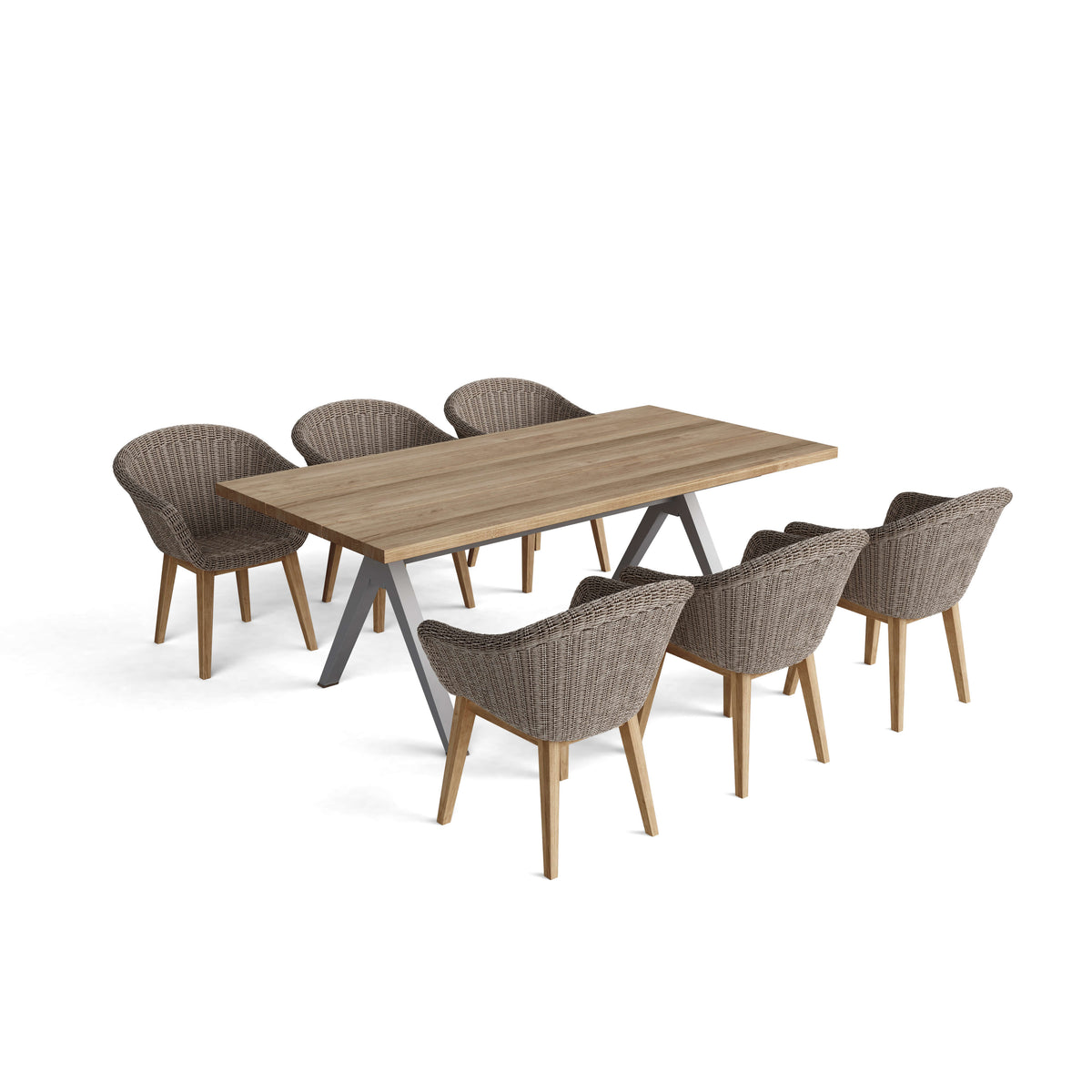Anderson Teak Alura Padua 7-Piece Dining Set