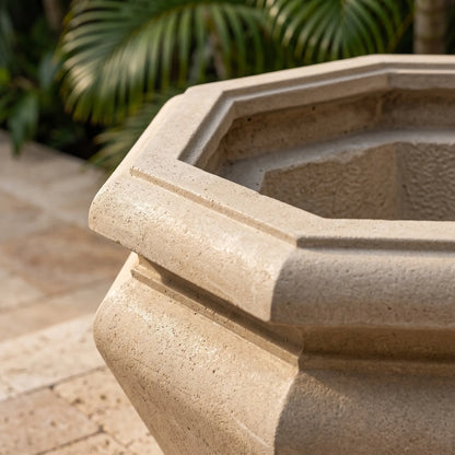 Anderson Teak Jardienere Large Octagonal Planter