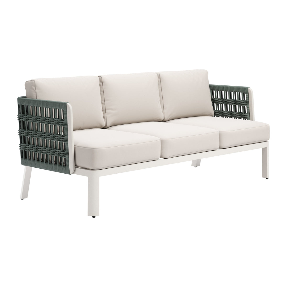 Bridgehampton Outdoor Patio Sofa, White