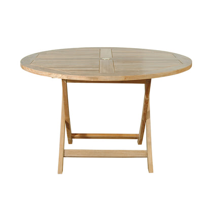 Anderson Teak Bahama 47" Round Folding Table