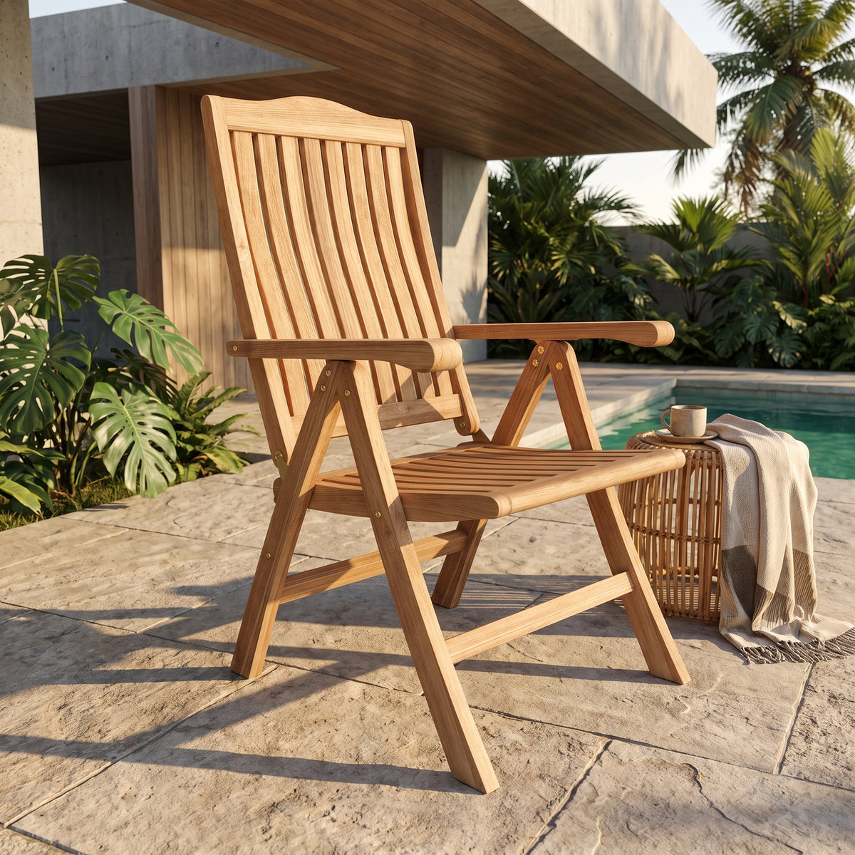 Anderson Teak Katana 5-Position Recliner Armchair