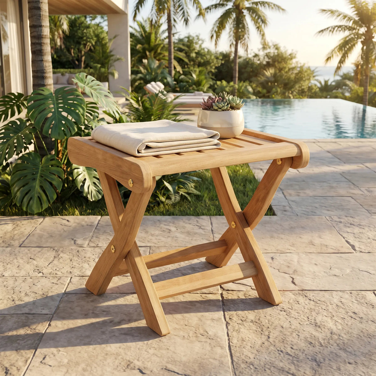 Anderson Teak Katana Foot Stool