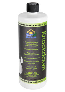 Lo-Chlor Knockdown Flocculant, 1 qt, model KD009