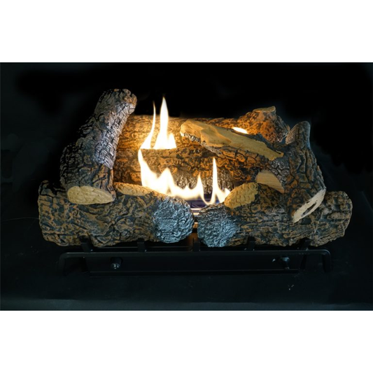 HearthRite HLS24R2 24 inch Kennesaw II refractory gas logs