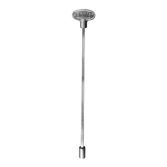 Firegear KEY-PC-12 12-inch polished chrome gas valve key