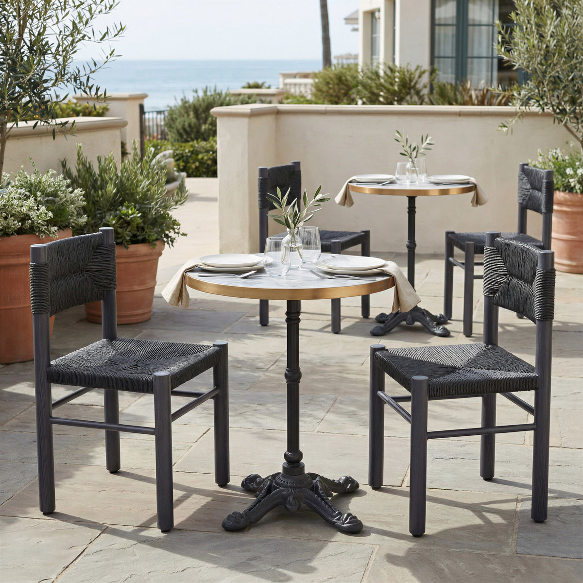 Gazebo Outdoor Patio Dining Table, Multicolor