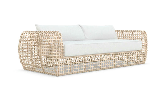 Kiawah 3 Seat Sofa, Almond