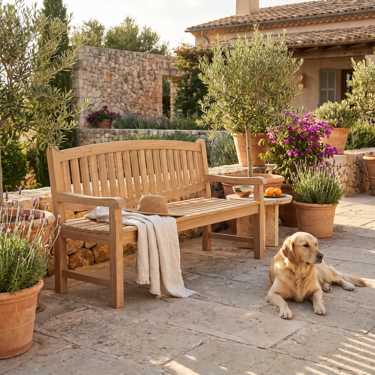 Anderson Teak Kingston 3-Seater Bench