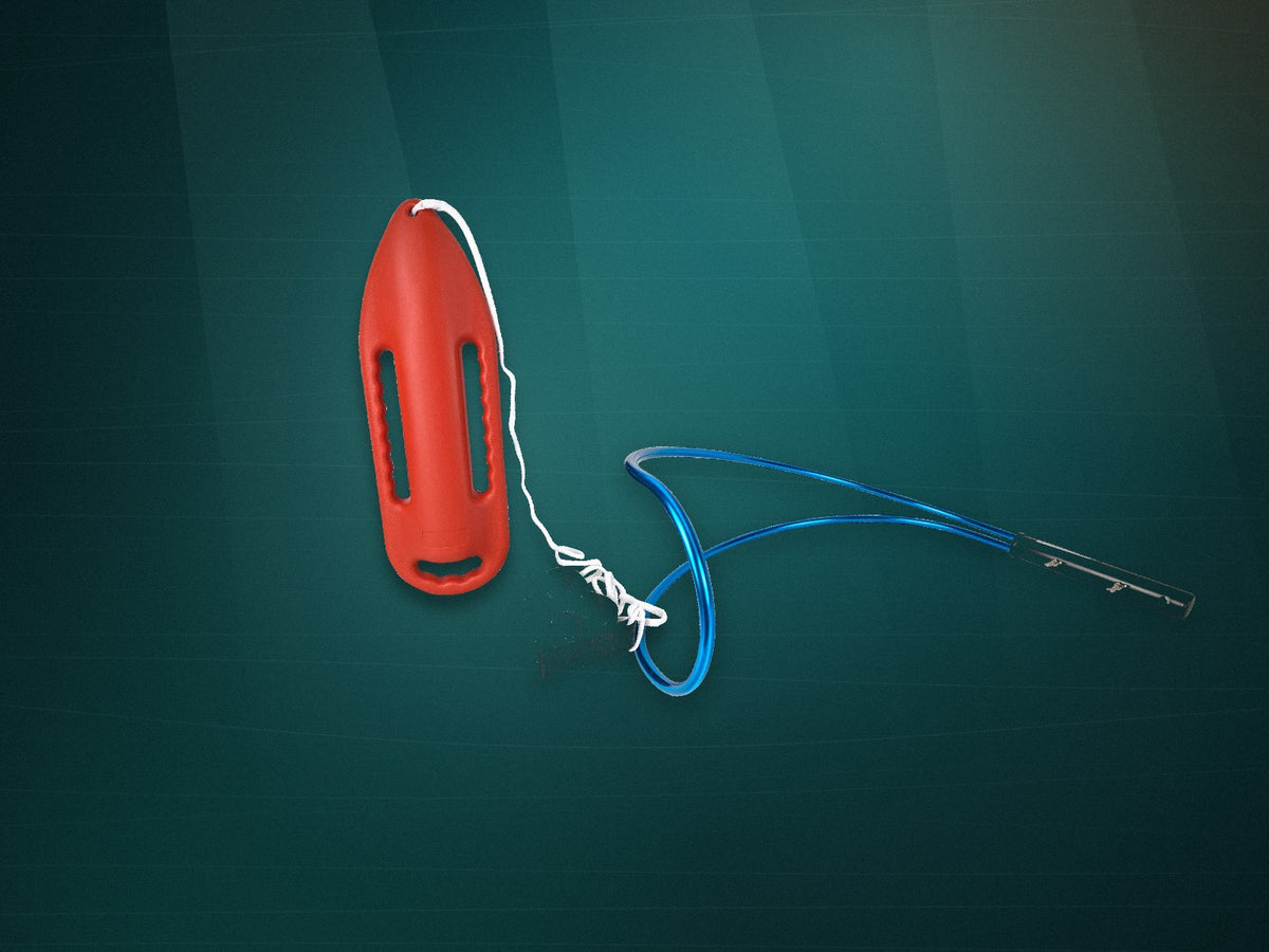 Lifeguard rescue tubes, rescue cans and covers