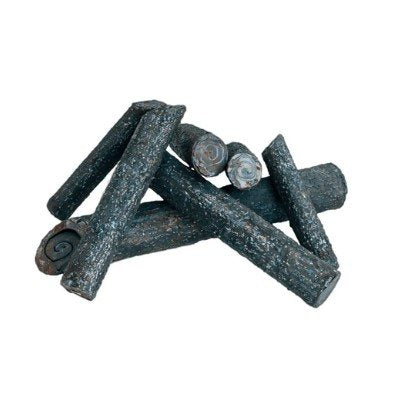 Firegear L-IW-SM 7-piece small Ironwood steel log set