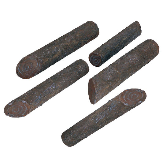 Firegear L-IW-TWIG1214 5-piece Ironwood Twig steel log set