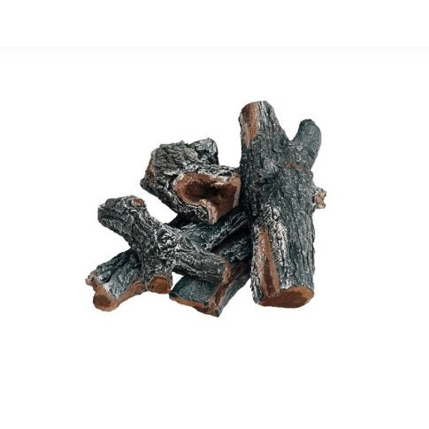 Firegear L-NO-6084 6-piece New Oak concrete log set