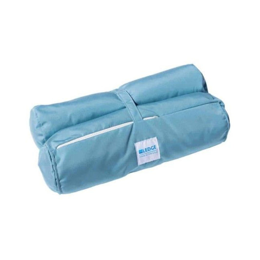 Ledge Lounger Laze Pool Noodle, Canvas Mineral Blue, model LL-LZ-NDL-CMB