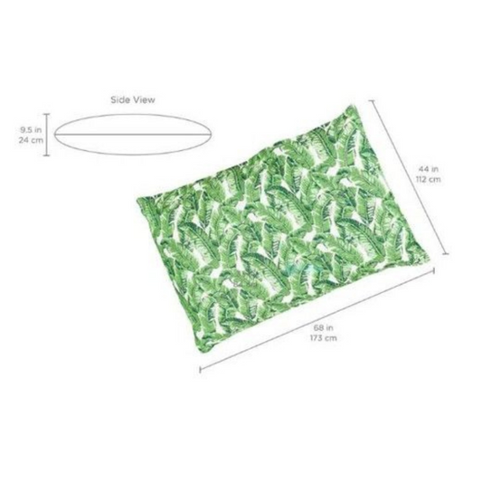 Ledge Lounger Laze Pool Pillow, Aquatic Freckles, model LL-LZ-P-AQF / LL-LZ-PV2-AQF