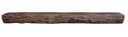 Lexington Hearth Half-Round Sleeper mantel in Maduro, front view