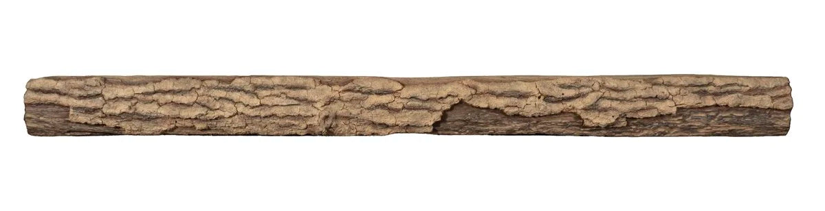 Lexington Hearth Half-Round Sleeper mantel in Pale Honey, front view