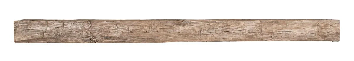 Lexington Hearth Hayloft Beam mantel in Pale Honey, front view