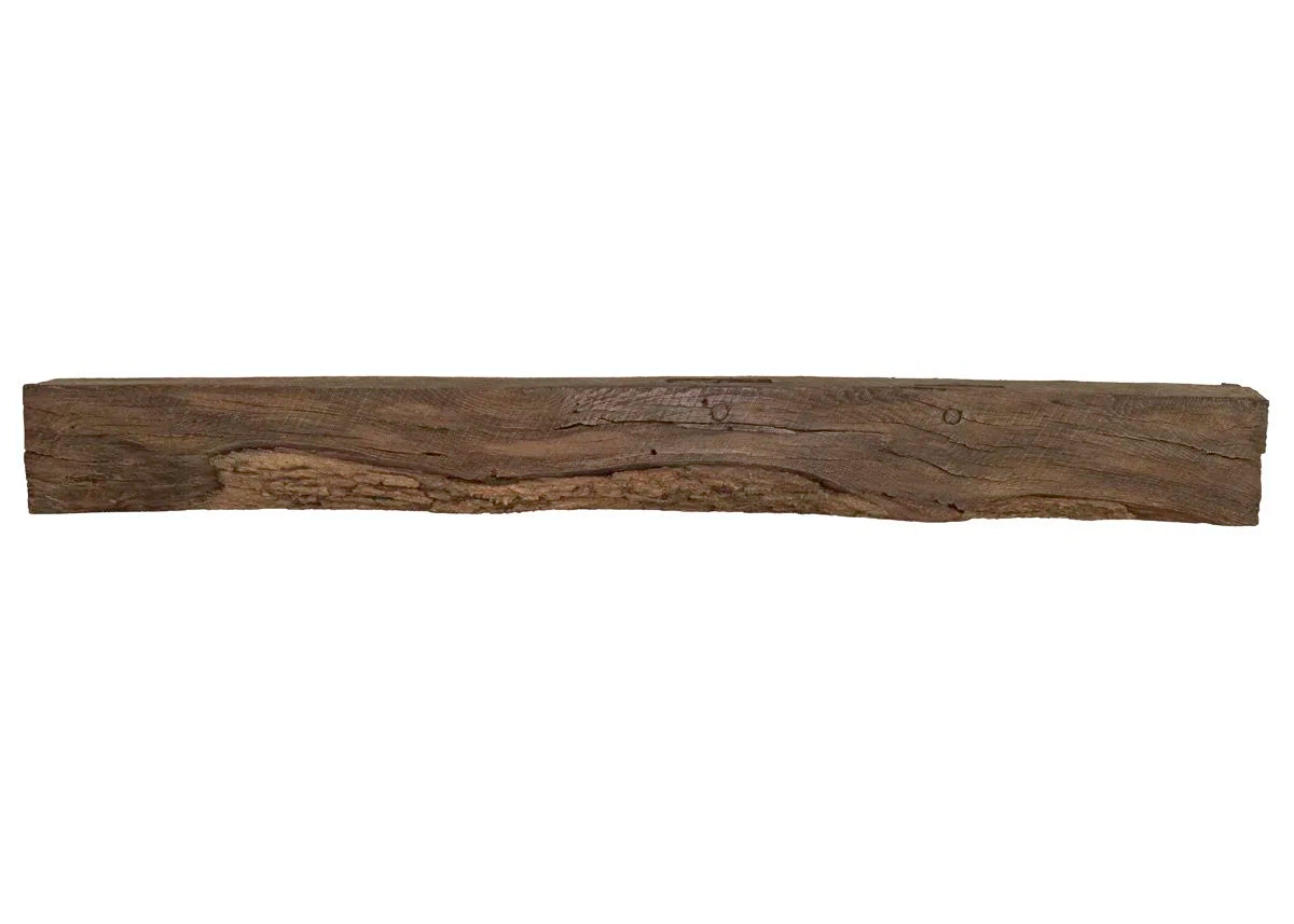 Lexington Hearth Rickhouse mantel in Maduro, front view