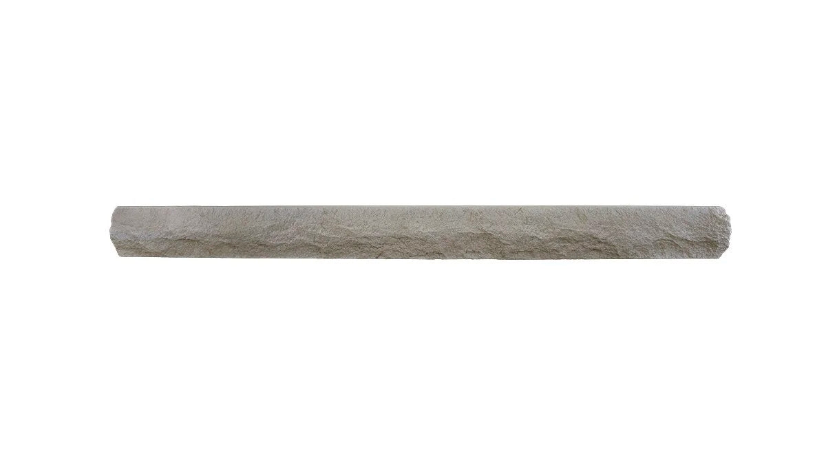 Lexington Hearth Rockface mantel in Bluegrass Fog, front view