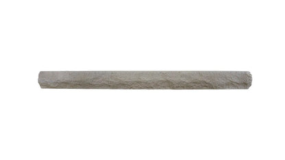 Lexington Hearth Rockface mantel in Bluegrass Fog, front view