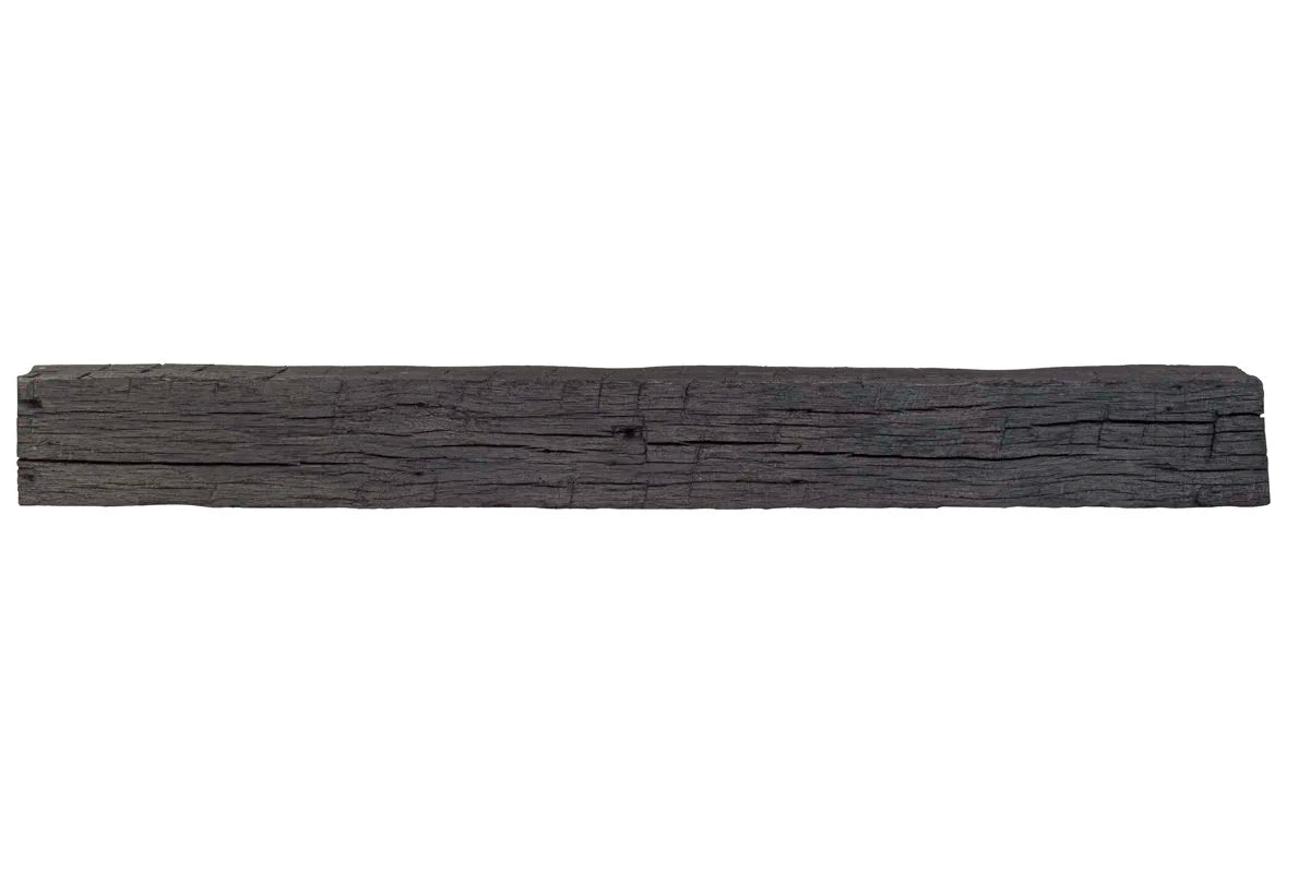 Lexington Hearth Tobacco Barn mantel in Eclipse, front view