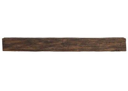Lexington Hearth Tobacco Barn mantel in Maduro, front view