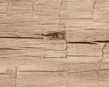 Lexington Hearth Tobacco Barn mantel in Pale Honey, close-up of the finish