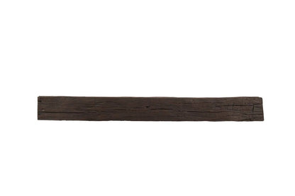 Lexington Hearth Tobacco Barn mantel in Roasted Chestnut, 72 inch front view