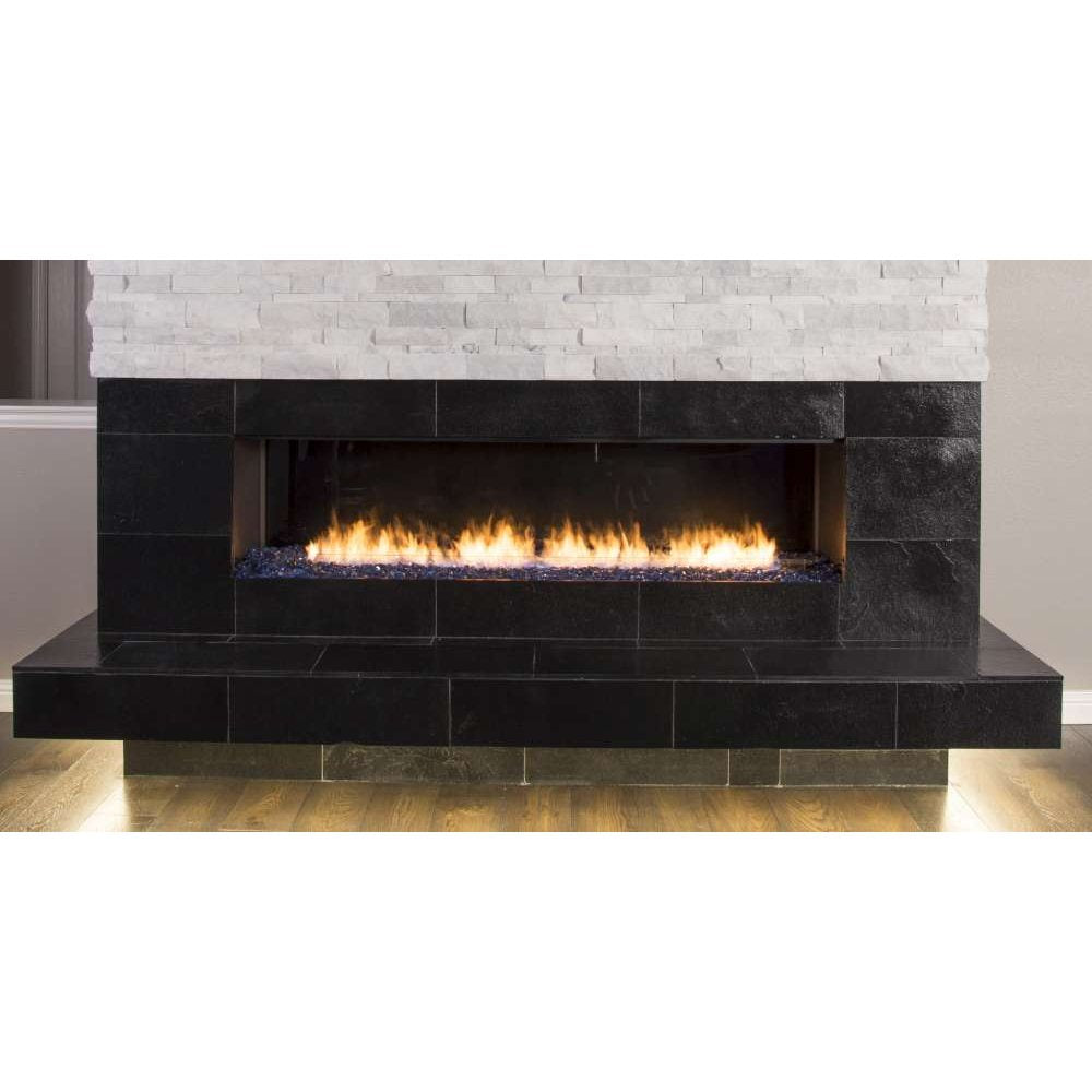 Golden Blount LFP7218-N/G linear B-vent fireplace
