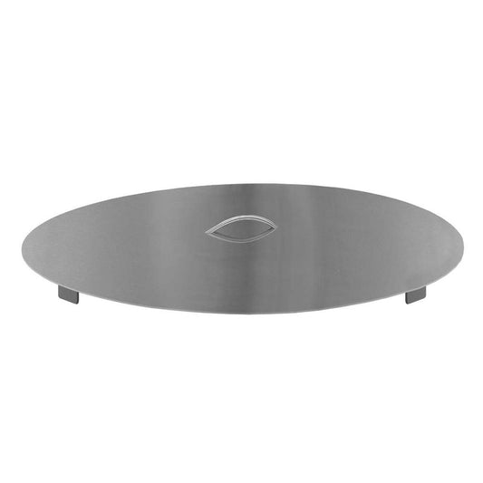 Firegear LID-33R2 round flat stainless steel lid for 33-inch round fire pan