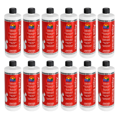 Lo-Chlor Aqua Blanket liquid solar cover 1 qt, 12 pack of twelve bottles